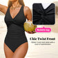 Maiô feminino de uma peça com controle abdominal