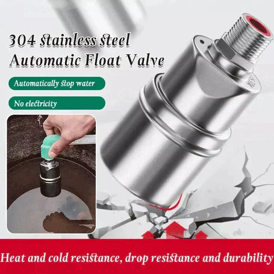 Válvula flutuante de controle de nível de água totalmente automática em aço inoxidável 304