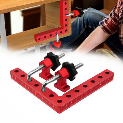 Kit de grampos de ângulo reto para posicionamento de 90 graus