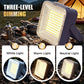 Luz de camping portátil e à prova d'água com energia solar