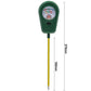 Detector de solo 3 em 1 com visor de ponteiro