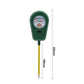 Detector de solo 3 em 1 com visor de ponteiro