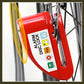 Trava de disco com alarme antifurto para motocicleta
