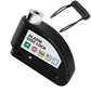 Trava de disco com alarme antifurto para motocicleta