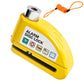 Trava de disco com alarme antifurto para motocicleta