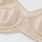 ✨ Sutiã com bojo completo em renda e tule para mulheres com curvas | Sem forro e com aro para um formato naturalmente levantado