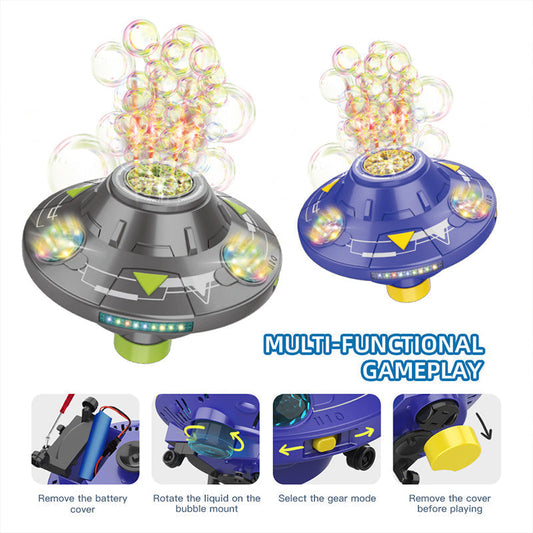 🧼 DESCONTO DE 50% POR TEMPO LIMITADO! ✨ Máquina de bolhas com luzes e música – Automática, com sistema de evasão de obstáculos, divertida 🎶