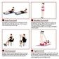 💪🦵🌀Faixa Elástica com Pedal para Exercícios