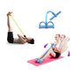 💪🦵🌀Faixa Elástica com Pedal para Exercícios