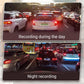 📹🚗🌙Câmara de tablier de 12 polegadas com gravação 2K HD dianteira e traseira e visão noturna