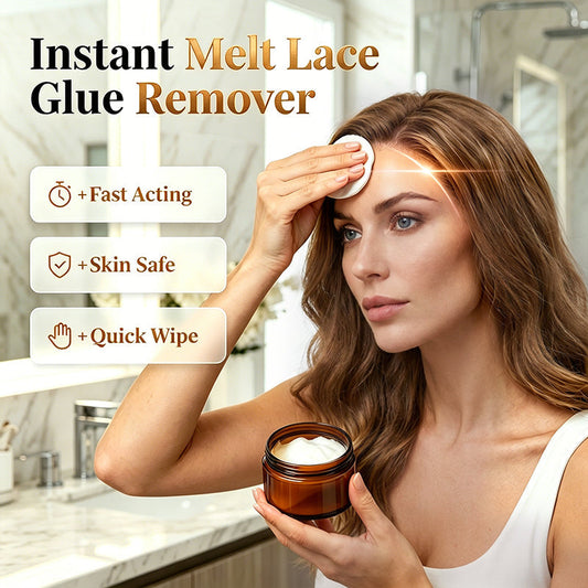 🥳PROMOÇÃO IMPERDÍVEL DE 2026🥳💞MAIS DE 50 MIL UNIDADES VENDIDAS!🧴✨ 50% DE DESCONTO! Removedor de Cola de Peruca de Ação Rápida – Derrete a cola da tela em segundos, suave para o couro cabeludo. Fórmula à base de plantas, sem resíduos. 💚💇‍♀️