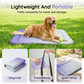 🥳 MEGA PROMOÇÃO 2026 🥳💞 +50K VENDIDOS! 🐶❄️ 50% OFF! Tapete de Gel Refrescante para Pets – Sem necessidade de refrigeração, alívio instantâneo do calor. Respirável e atóxico. Ajuda os pets a dormir frescos o verão todo! 🌿✨