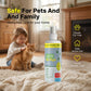 Spray repelente natural contra pulgas e carrapatos para gatos
