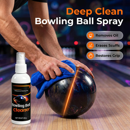 Spray de limpeza portátil para bolas de bowling