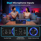 🎤 50% DE DESCONTO AGORA! 🔥 Amplificador de Karaokê Digital com Bluetooth e USB — Som Estéreo Hi-Fi, Controle de Eco